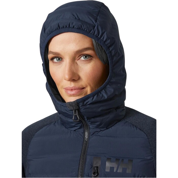 2024 Helly Hansen Womens Arctic Ocean Hybrid Insulated Jacket 30370 - Navy